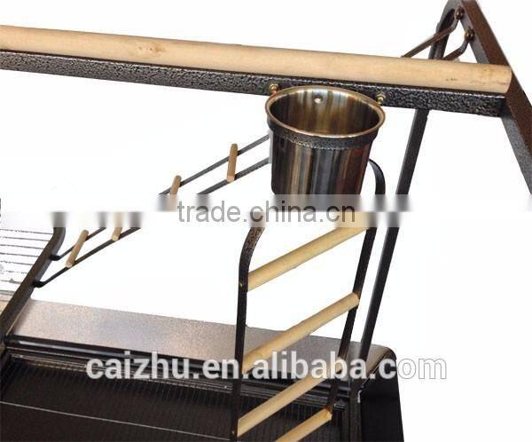 Large 167cm Parrot Bird Play Stand Play Gym With Swing Ladder Stair Perch Cage