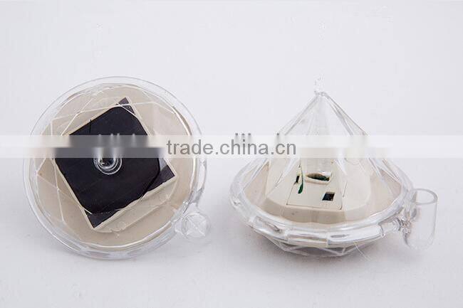 Garden lawn colourful light