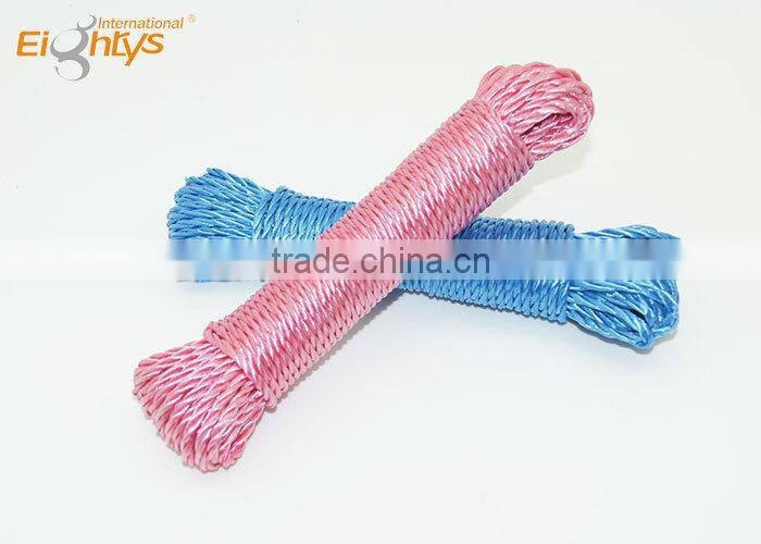 Rope with high quality folding pvc clothesline