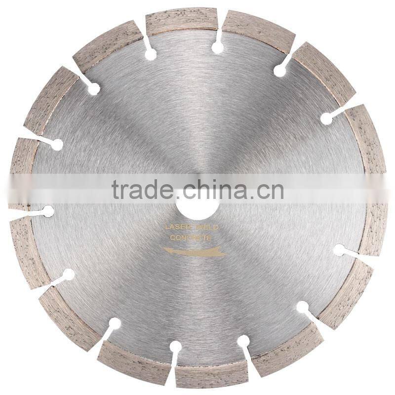 high quality laser welding saw blade for reinforced concrete/ diamond blade for concrete/diamond tool manufacturer
