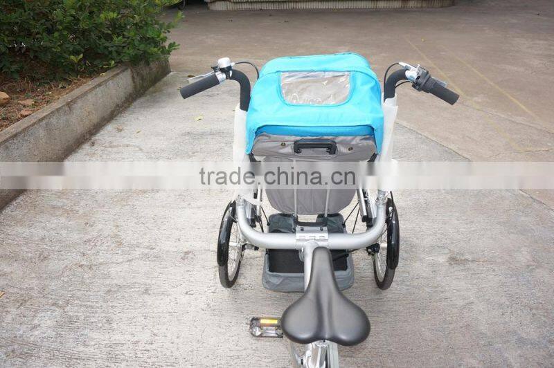 stroller bike with safety harness