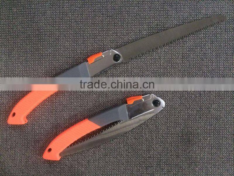 2016 new 270mm sharper blade TPR handle folding garden saw