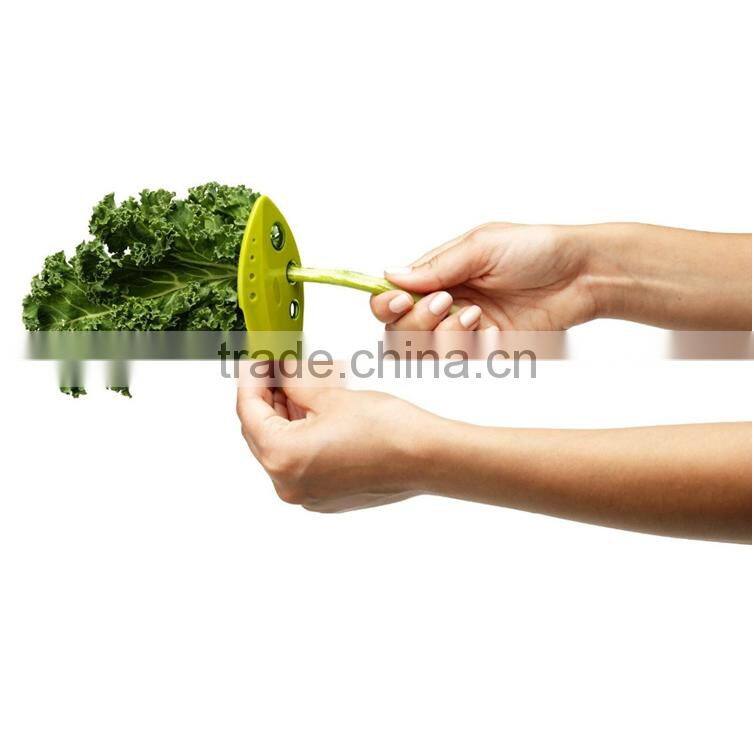 Herb & Kale Stripping Tool - Removes Leaves from Stems in Seconds!