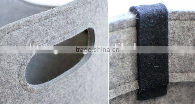 100% Industrial Felt Laundry Basket/ Felt Laundry bag (TM-FT-022)
