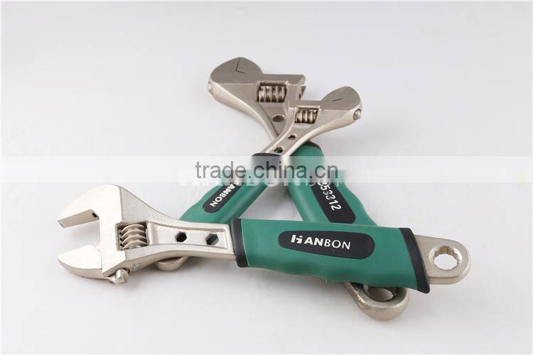 Multifunction plastic handle adjustable wrench/spanner