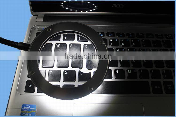 2016 latest popular fashionable New design reading magnifier desk lamp