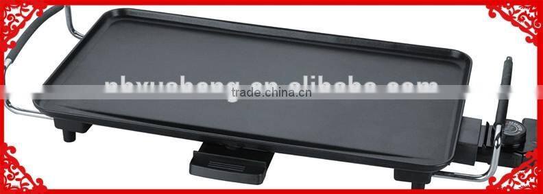 Electric indoor flat plate pancake griddle