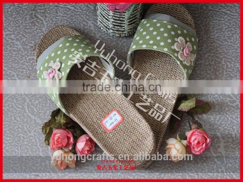 Open toe hotel slippers for promotion