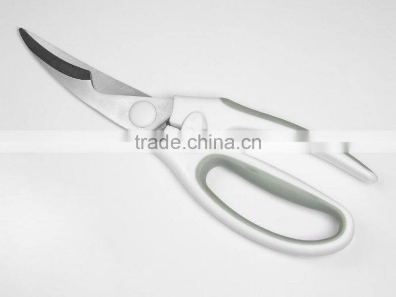 New 10" Kitchen Shears Stainless Steel Poultry Chicken Bone Serrated Scissors