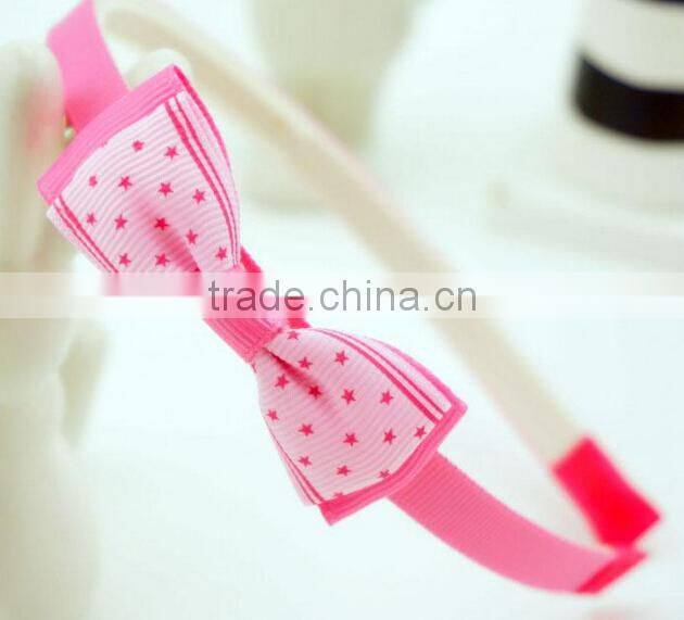 Lovely ribbon bow headband kids headbands