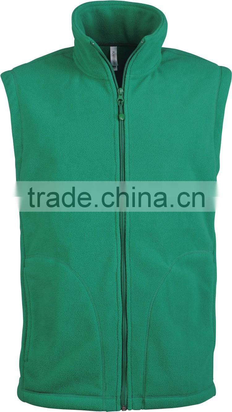 2017 OEM manufacturer polar fleece vest anti-pilling