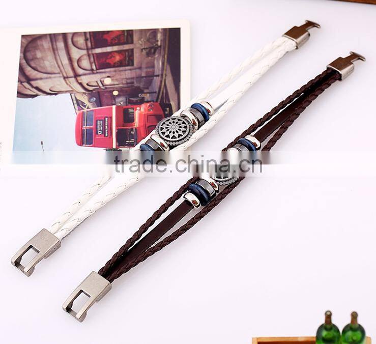 Handmade unique accessories men hand bracelet