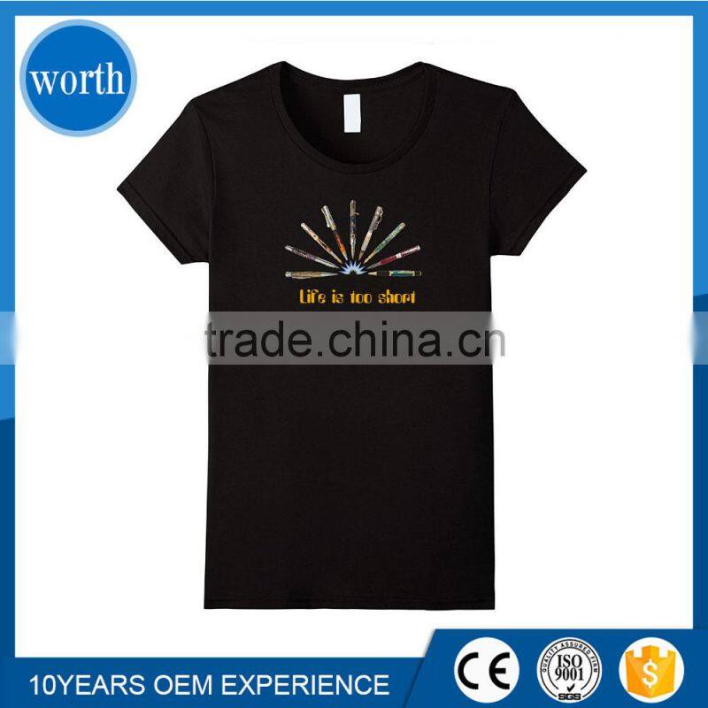 Life is Too Short To Write With Pen Shirt