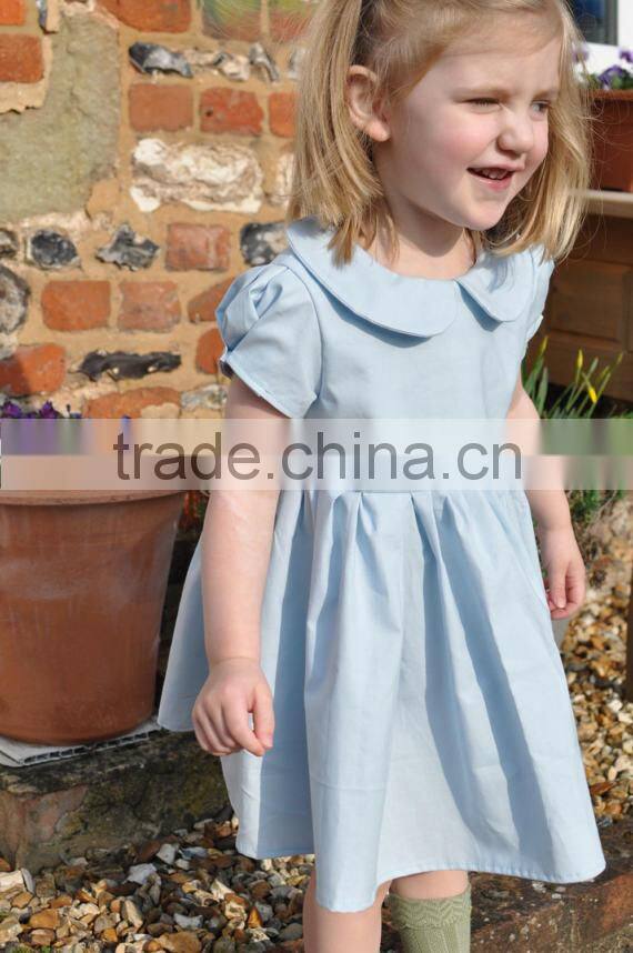 New Design Dress Material Pure Cotton Two Piece Short Frock Dress