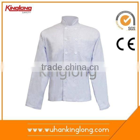 Long Sleeves White Chef Coat Uniform China