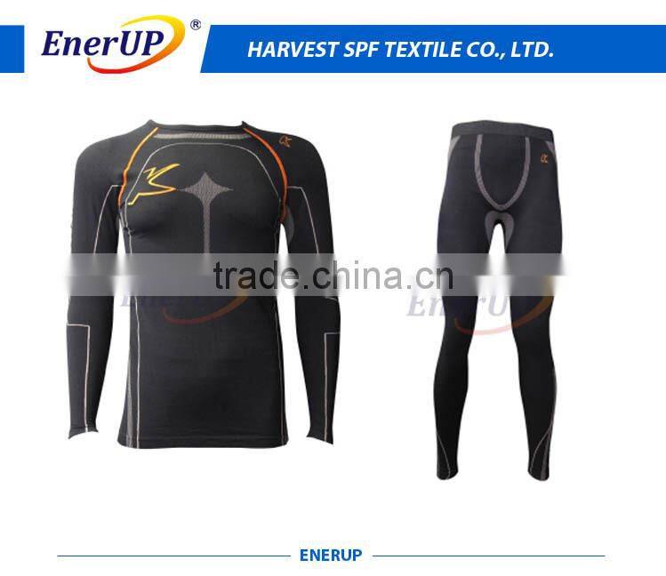 GYM mens seamless T-shirts wicking moisture