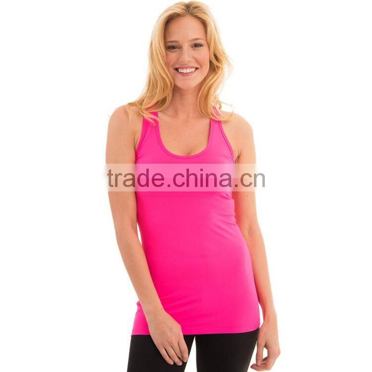 Women Fashion Style Hot Sale Cheap Price Blank Cotton Wholesale Stringer Lady Top