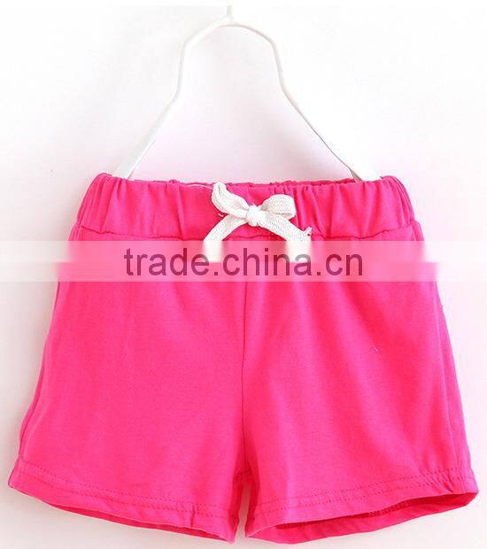 custom made quality knit girls kids casual shorts and dress