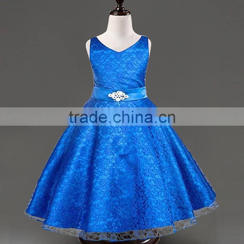 New Flower Girl Princess Dress Kid Party Pageant Wedding Dress