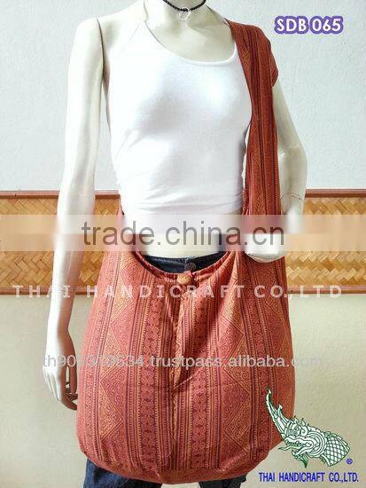 Thai Large Cotton Shoulder Hippie Boho Hobo Sling Crossbody Yaam