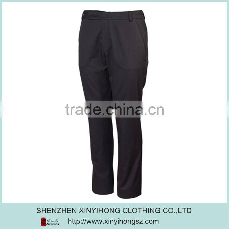 customize logo UV protection plaid tech style mens golf pants