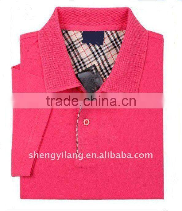 Men's classic 100% cotton golf/sport polo t shirt polo001a