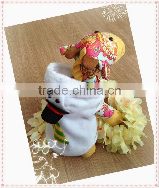 Factory R & D snowman pet clothes for dogs