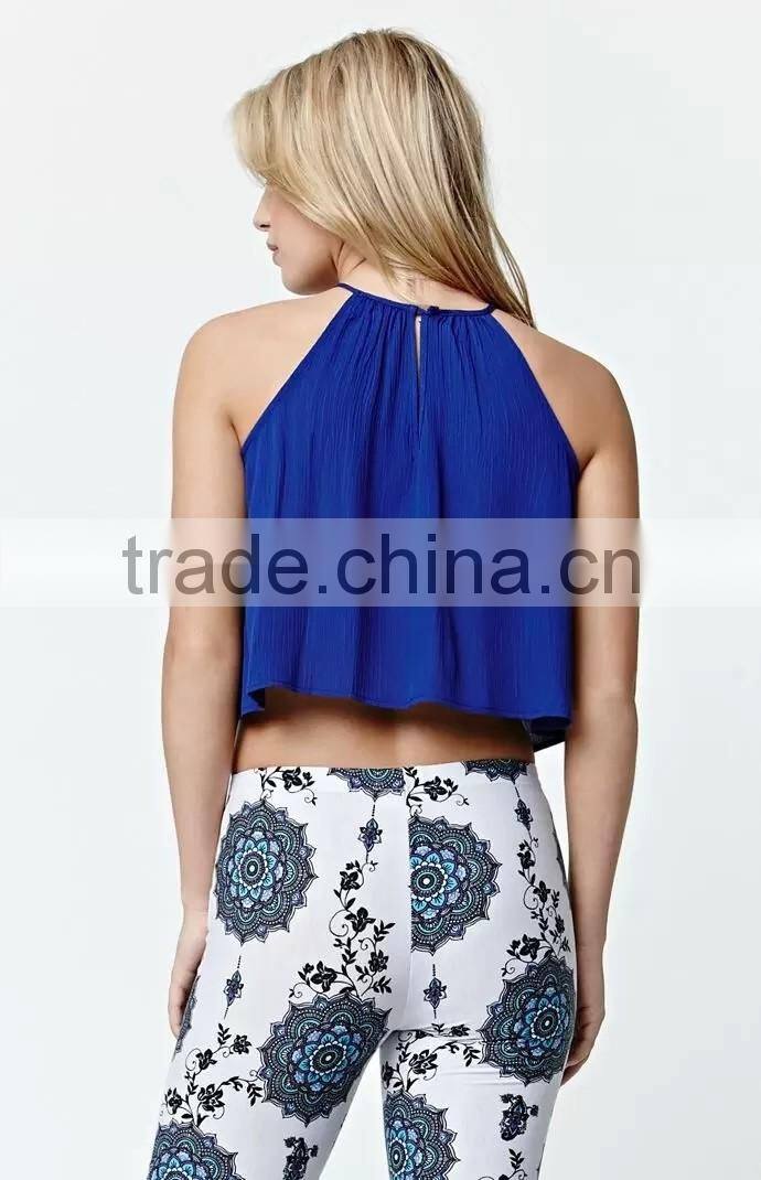 Fashion women t-shirts Summer women blouses and sleeveless tops wholesale women clothing 2017