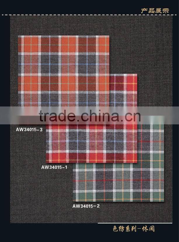 2017 New coming custom red black check flannel shirt men dress shirt design