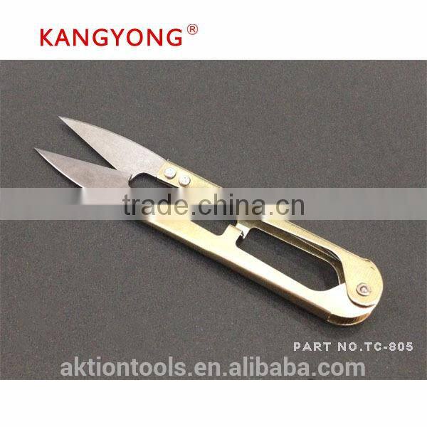 KANGYONG Yarn Scissors Golden handle Thread Cutter with low price