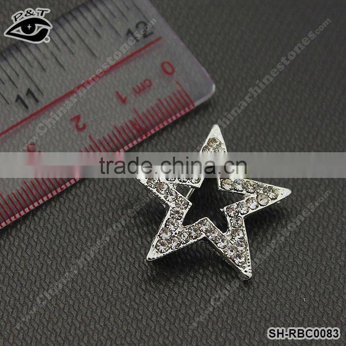 Fashion brooch star shape rhinestone brooch jewelry