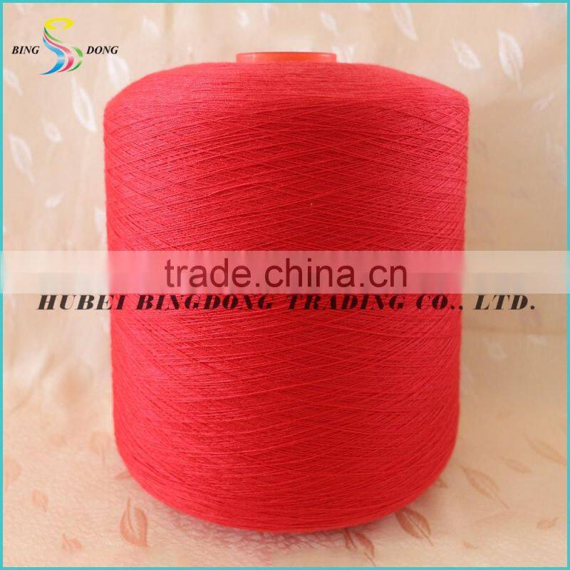 100% polyester twisted yarn for embroidery thread