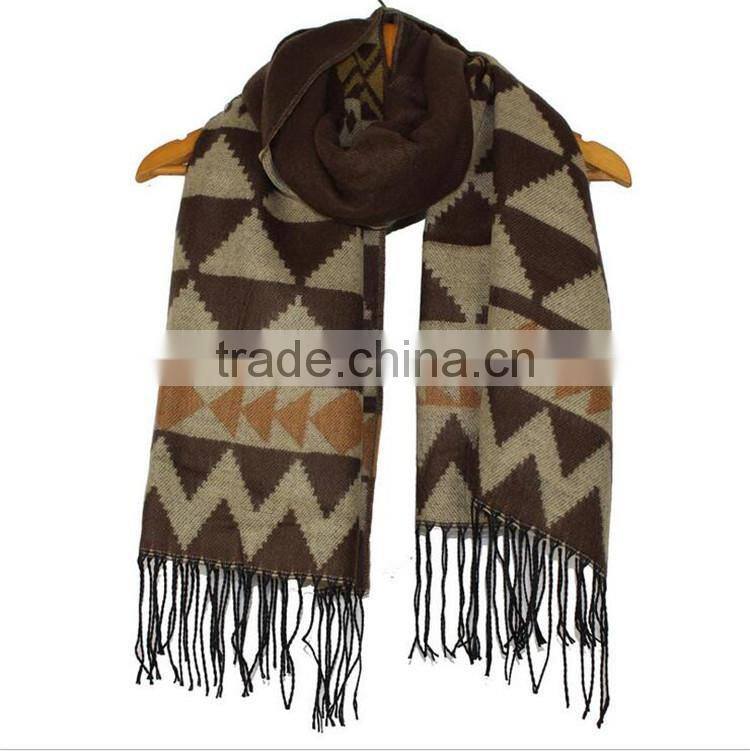 Women Geometric Winter Scarf Christmas Festival scarf RL-245