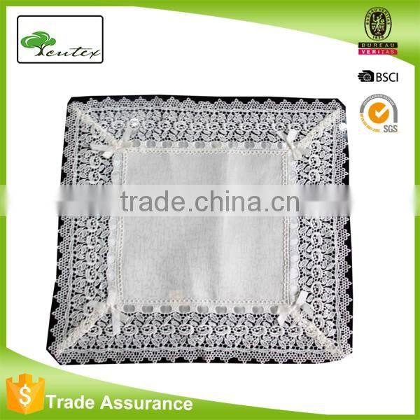 white lace Placemats and Coaster