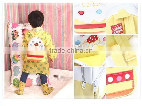 PU cartoon animal school children bag