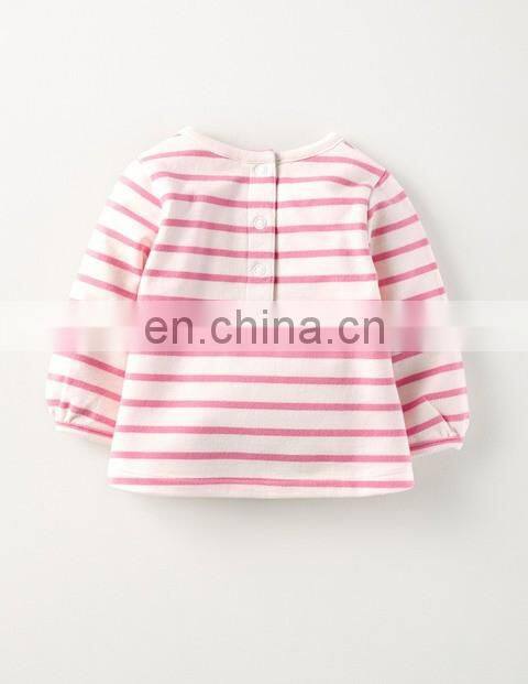 Animal friends baby jersey play set children wear hot sale girls wear sets