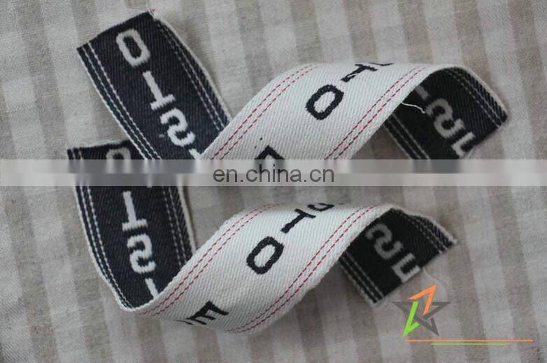 custom jacquard woven cotton ribbon