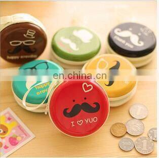 Coin Purse Headphone Case Canvas Pouch Carry Bag Kawaii Purse Hard Box Key Kids Wallet Cute Cartoon Storage Box Bags Children