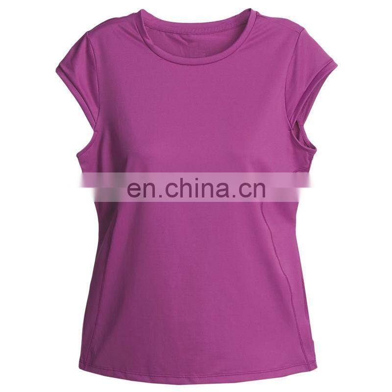 Breathable, moisture-wicking t-shirt classic fit tee shirt, women's blank t-shirt for promotion(6 Years Alibaba Experience)