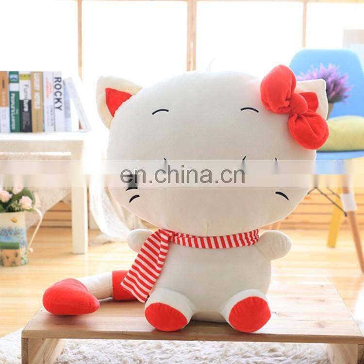 High quality customized design cute lifelike cat plush toy