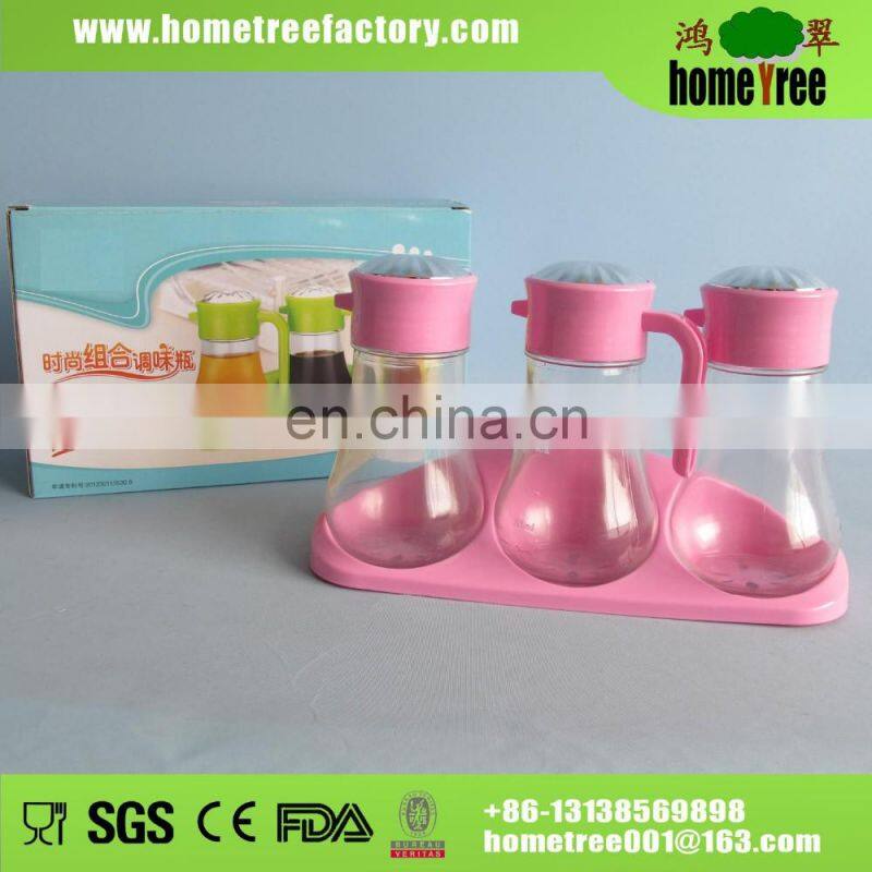 250ml Mini Cartoon Custom Made Rotate Spout Pressure Lid Condiment Container /Condiment Bottle /Condiment Caddy