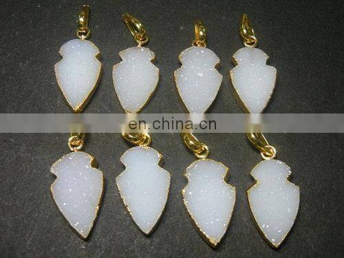 Sapphire Pave Set Gemstone Pendant/2015 wholesale pave set gemstone pendant