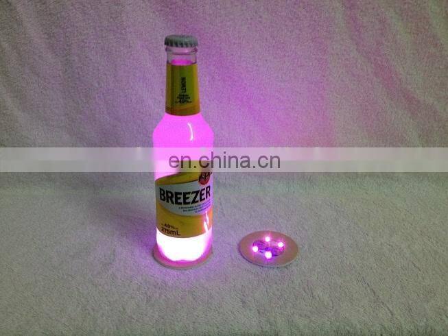 Customized Logo Print Glow Bottle Light LED Sticker