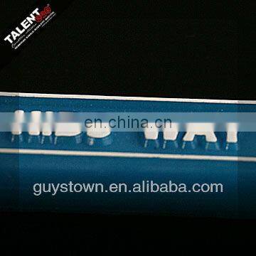 custom garment brand name logo string lock seal tag