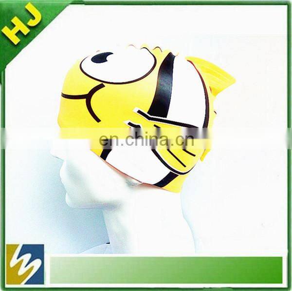 Personality Waterproof Cartoon Novelty Silicone Swim Cap