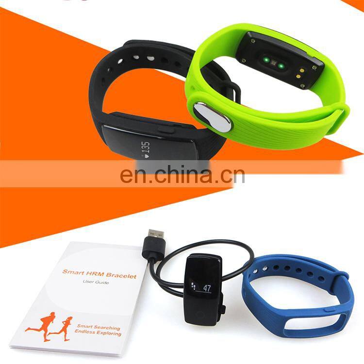 240*19*12mm smart healthy sport bracelet with manual forheart rate recording