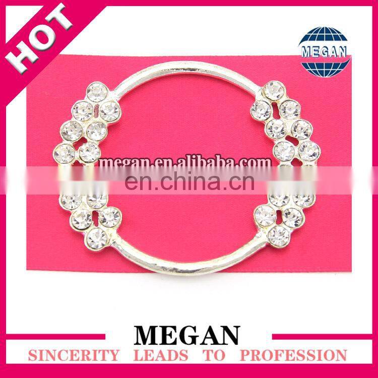 fashion silver rhinestones buckle for wedding chair covers