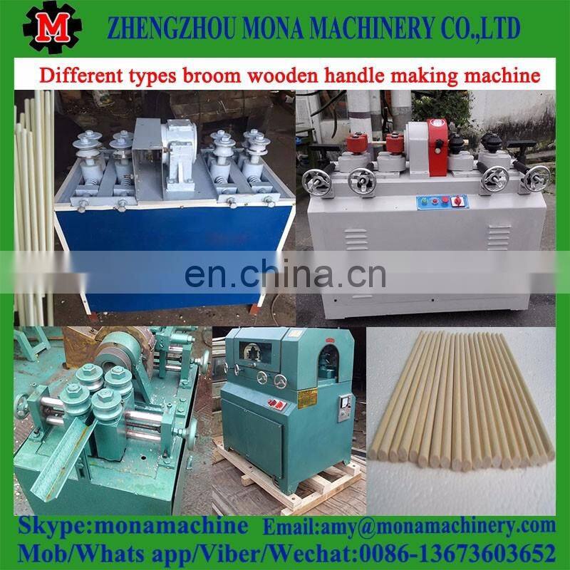 High Efficient Round Wood Rod Sticks Polishing Polisher Sanding Machine