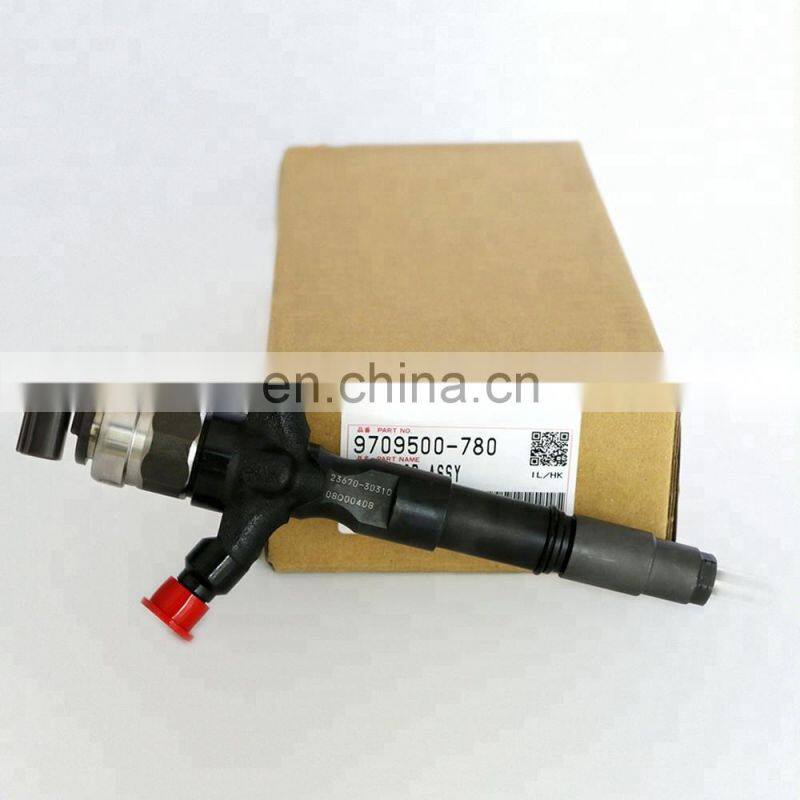 genuine auto part fuel injector23670-30310 common rail injector 095000-7801