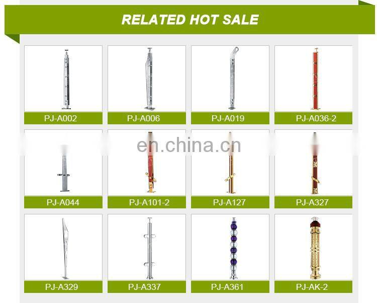 PEMCO Competitive Price outdoor frosted glass balcony balustrade